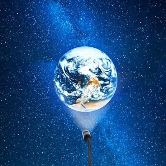360-Degree Earth Projection USB LED Mini Night Light